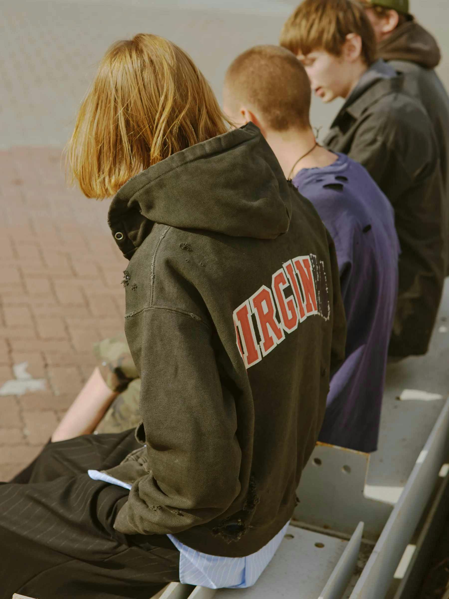 washed virginia hoodie